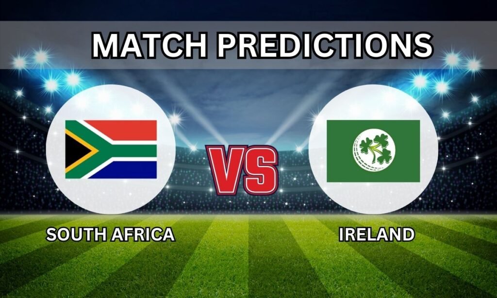 How to Analyze Ireland vs South Africa Match Predictions